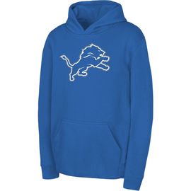 Outerstuff Outerstuff Youth Blue Detroit Lions Team Logo Pullover Hoodie 