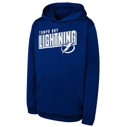 Outerstuff Outerstuff Youth Blue Tampa Bay Lightning Cyber Punk Performance Hoodie 
