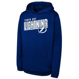 Outerstuff Outerstuff Youth Blue Tampa Bay Lightning Cyber Punk Performance Hoodie 