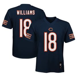 Outerstuff Outerstuff Youth Caleb Williams Navy Chicago Bears Replica Player Jersey 