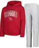 Outerstuff Outerstuff Youth Cardinal/Heather Gray Arizona Cardinals Double Up Pullover Hoodie & Pants Set  - 1