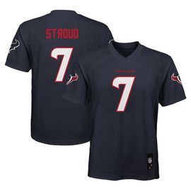 Outerstuff Outerstuff Youth C.J. Stroud Navy Houston Texans Replica Player Jersey 
