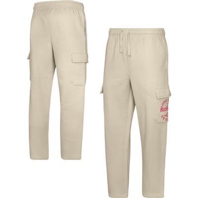 Outerstuff Outerstuff Youth Cream Ohio State Buckeyes All Around The World Fleece Sweatpants 