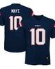 Outerstuff Outerstuff Youth Drake Maye Navy New England Patriots Replica Player Jersey  - 1