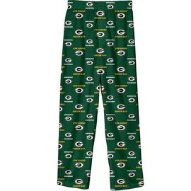 Outerstuff Outerstuff Youth Green Green Bay Packers Team-Colored Printed Pajama Pants 