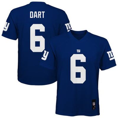 Outerstuff Outerstuff Youth Jaxson Dart Royal New York Giants Replica Jersey 