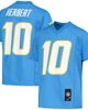 Outerstuff Outerstuff Youth Justin Herbert Powder Blue Los Angeles Chargers Replica Player Jersey  - 1