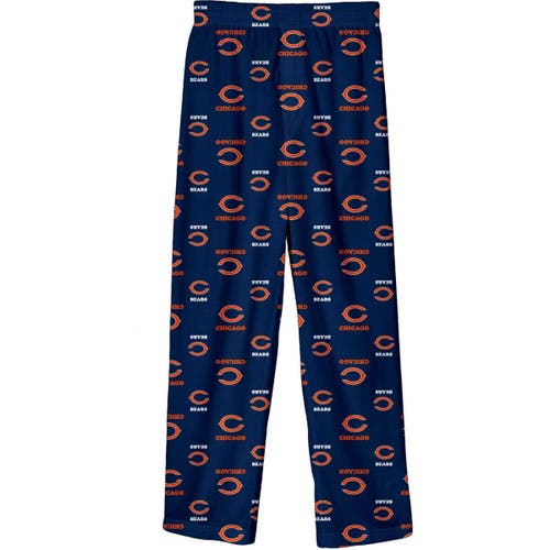Outerstuff Outerstuff Youth Navy Chicago Bears Team-Colored Printed Pajama Pants 