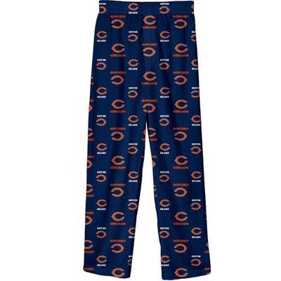 Outerstuff Outerstuff Youth Navy Chicago Bears Team-Colored Printed Pajama Pants 