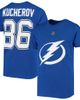 Outerstuff Outerstuff Youth Nikita Kucherov Royal Tampa Bay Lightning Player Name & Number T-Shirt  - 1