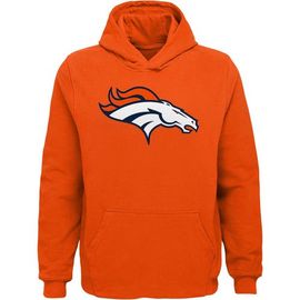 Outerstuff Outerstuff Youth Orange Denver Broncos Team Logo Pullover Hoodie 