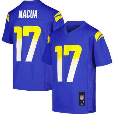 Outerstuff Outerstuff Youth Puka Nacua Royal Los Angeles Rams Replica Player Jersey 
