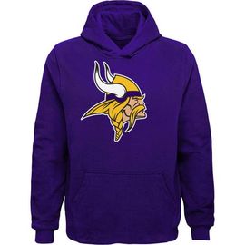 Outerstuff Outerstuff Youth Purple Minnesota Vikings Team Logo Pullover Hoodie 