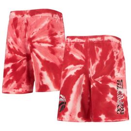Outerstuff Outerstuff Youth Red Toronto Raptors Santa Monica Tie-Dye Shorts 