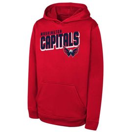 Outerstuff Outerstuff Youth Red Washington Capitals Cyber Punk Performance Hoodie 