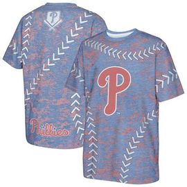 Outerstuff Outerstuff Youth Royal Philadelphia Phillies Slide Score Bold T-Shirt 