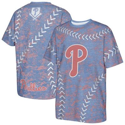Outerstuff Outerstuff Youth Royal Philadelphia Phillies Slide Score Bold T-Shirt 