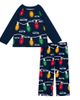 Outerstuff Outerstuff Youth Seattle Seahawks Two-Piece Garland Holiday Long Sleeve Pajama Set - 1