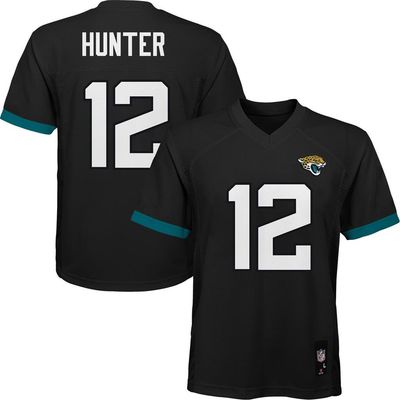 Outerstuff Outerstuff Youth Travis Hunter Black Jacksonville Jaguars Replica Jersey 