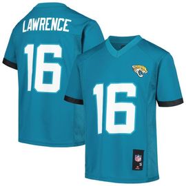 Outerstuff Outerstuff Youth Trevor Lawrence Teal Jacksonville Jaguars Replica Player Jersey 