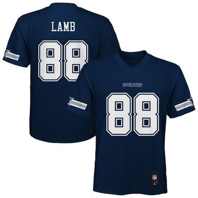 Outerstuff Preschool Outerstuff CeeDee Lamb Navy Dallas Cowboys Replica Player Jersey 