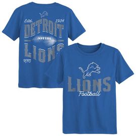 Outerstuff Toddler Outerstuff Blue Detroit Lions Top Pick T-Shirt 