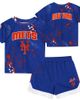 Outerstuff Toddler Outerstuff Royal New York Mets Pinch Hitter T-Shirt & Shorts Set  - 1