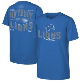 Outerstuff Youth Outerstuff Blue Detroit Lions Top Pick T-Shirt 