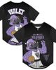 Outerstuff Youth Outerstuff Eclipse Black Golden State Valkyries Mascot Friend Mesh Fashion Jersey  - 1