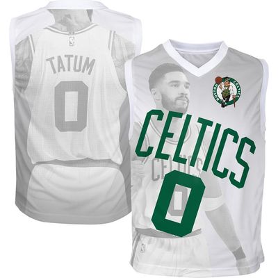 Outerstuff Youth Outerstuff Jayson Tatum White Boston Celtics Hometown Fashion Jersey 
