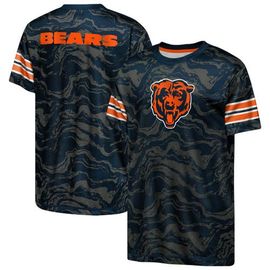 Outerstuff Youth Outerstuff Navy Chicago Bears Slant Route Performance T-Shirt 