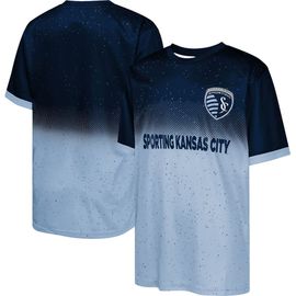 Outerstuff Youth Outerstuff Navy Sporting Kansas City Stalwart Defender T-Shirt 