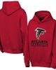 Outerstuff Youth Outerstuff Red Atlanta Falcons Back to Basics Hoodie  - 1