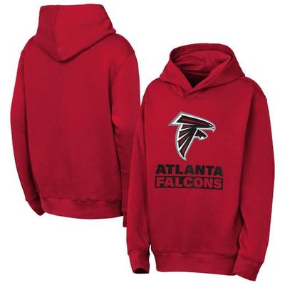 Outerstuff Youth Outerstuff Red Atlanta Falcons Back to Basics Hoodie 