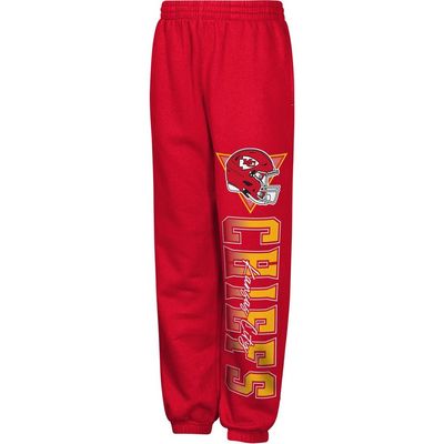 Outerstuff Youth Outerstuff Red Kansas City Chiefs Run & Gun Sweatpants 