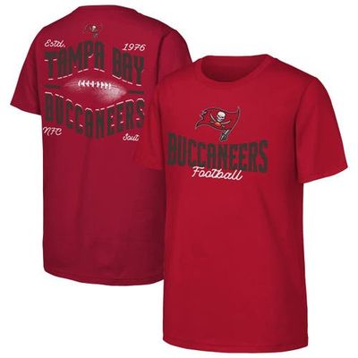 Outerstuff Youth Outerstuff Red Tampa Bay Buccaneers Top Pick T-Shirt 