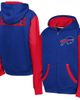 Outerstuff Youth Outerstuff Royal Buffalo Bills Stadium Colorblock Full-Zip Hoodie  - 1
