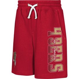 Outerstuff Youth Outerstuff Scarlet San Francisco 49ers Audible Fleece Shorts 