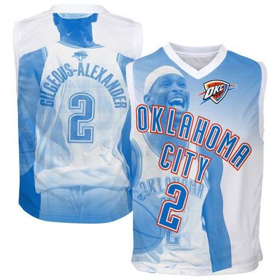 Outerstuff Youth Outerstuff Shai Gilgeous-Alexander Blue Oklahoma City Thunder Hometown Fashion Jersey 