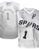 Outerstuff Youth Outerstuff Victor Wembanyama Silver San Antonio Spurs Hometown Fashion Jersey  - 1