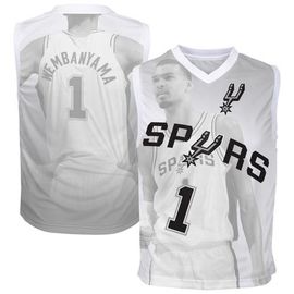 Outerstuff Youth Outerstuff Victor Wembanyama Silver San Antonio Spurs Hometown Fashion Jersey 
