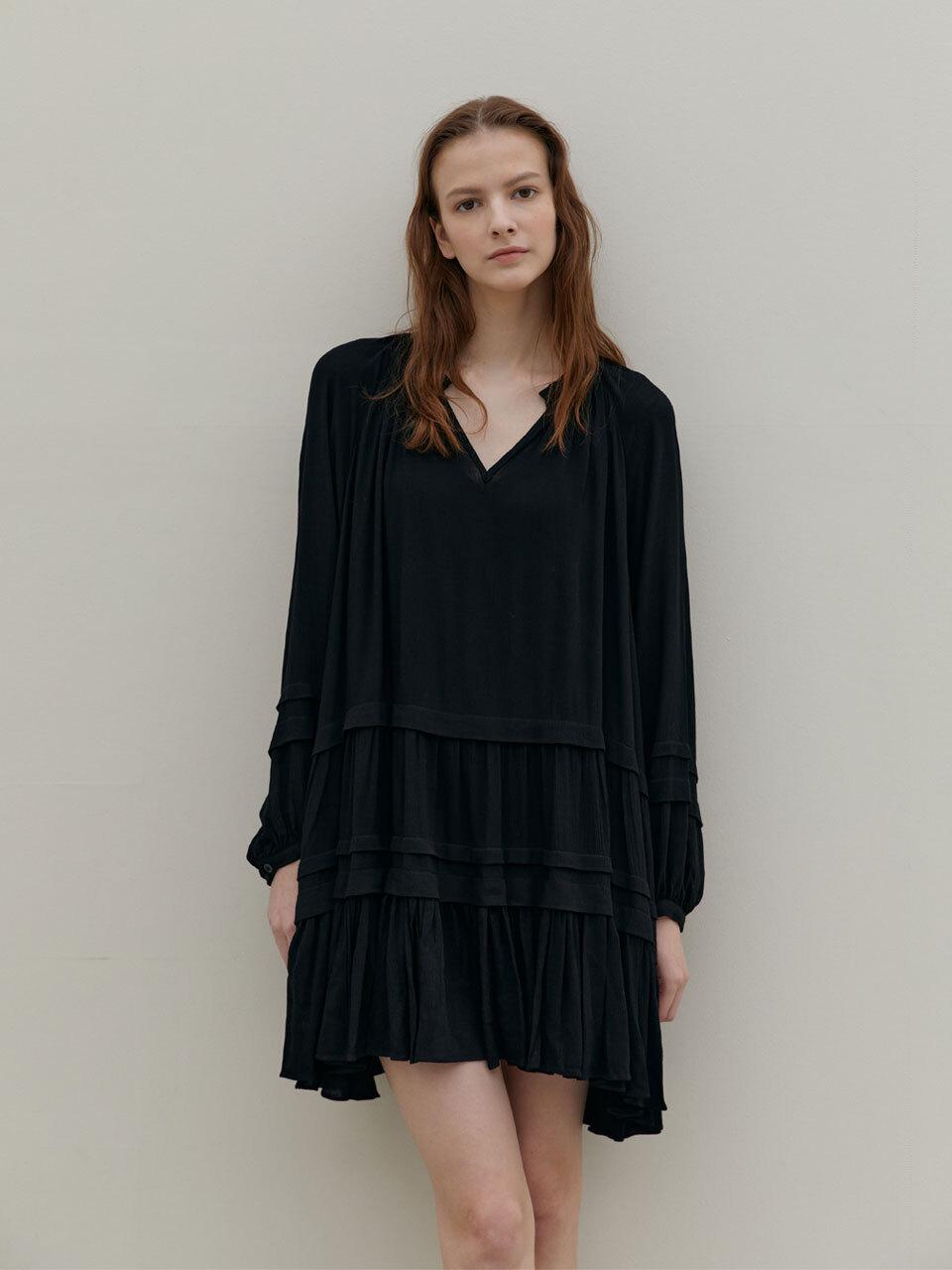 OVEOF Tunica Dress - Black