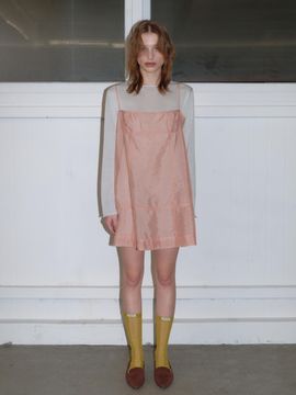 overdueflair Sheer Bustier Dress