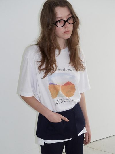 overdueflair Sweet Sounds T-shirt_White