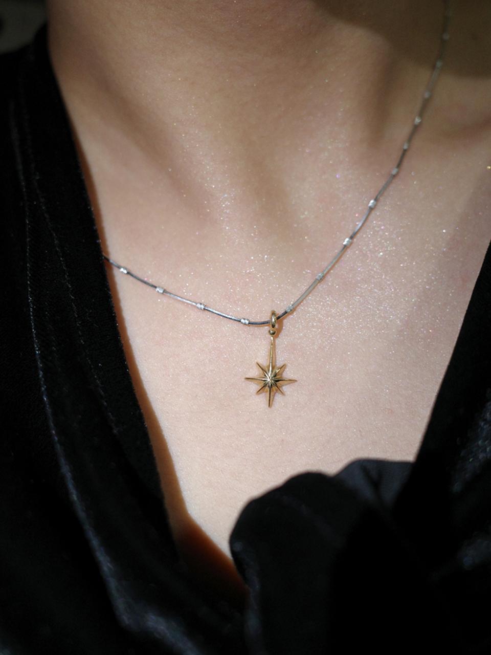 OVERGREY Sterling Silver Asymmetrical Polaris Necklace