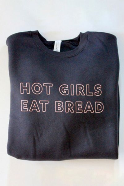 Overseasoned Overseasoned Hot Girls Eat Bread Crewneck
