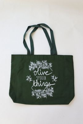 Overseasoned Overseasoned Olive the Things Tote Bag