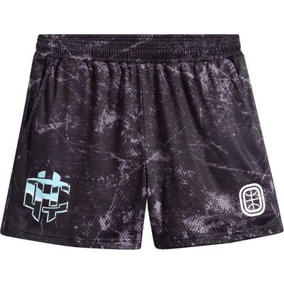 OVERTIME OVERTIME Cold Hearts Iced Mesh Shorts