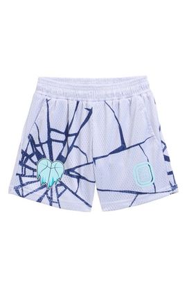 OVERTIME OVERTIME Kids' Cold Heart Mesh Basketball Shorts