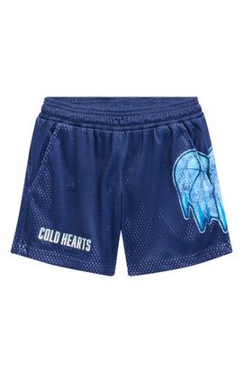 OVERTIME OVERTIME Kids' Cold Heart Mesh Shorts